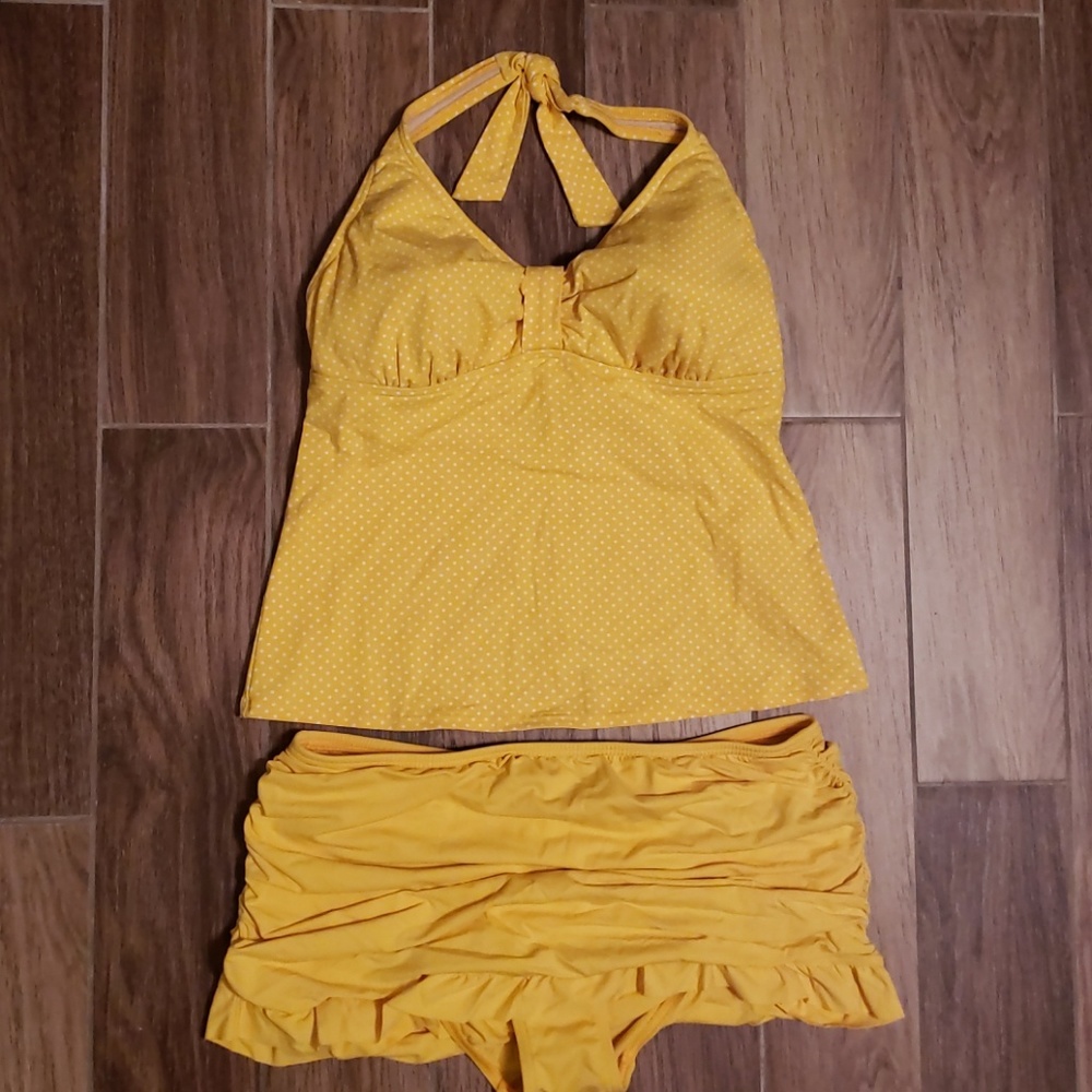 Yellow Tankini